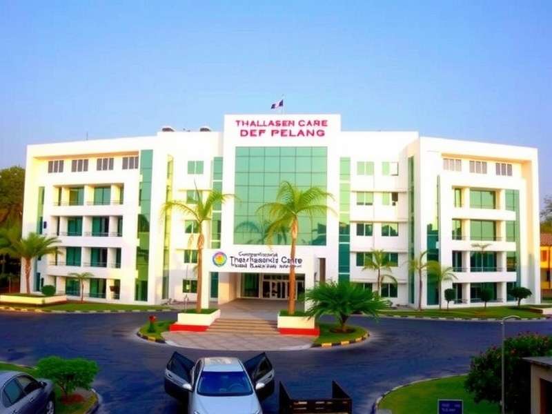 Modern pediatric oncology ward with child-friendly decor